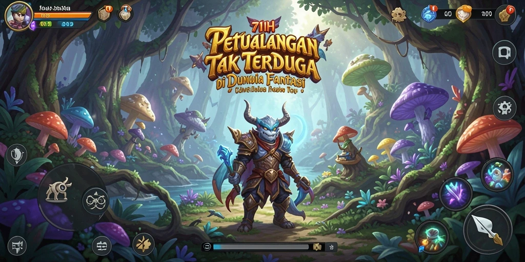 Tampilan menakjubkan dari gameplay 71H yang penuh petualangan.