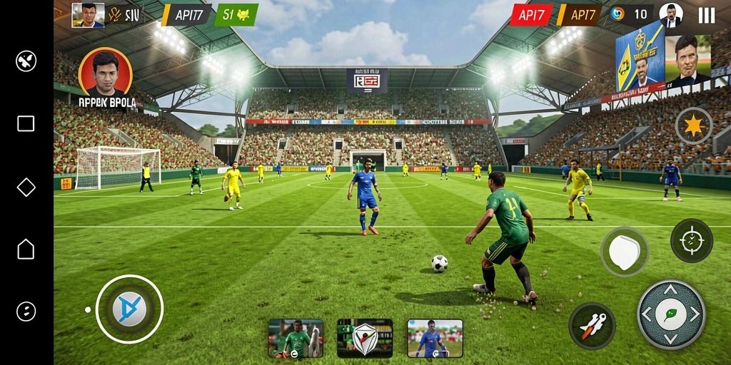 Tampilan gameplay API77 yang penuh aksi dan seru.