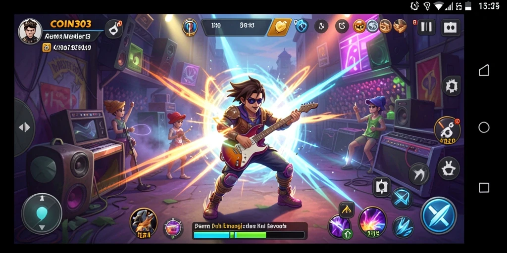 Tampilan gameplay COIN303 yang interaktif dan mengasyikkan.