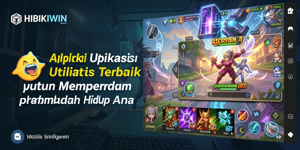 Tampilan antarmuka HIBIKIWIN yang user-friendly untuk pengelolaan tugas.