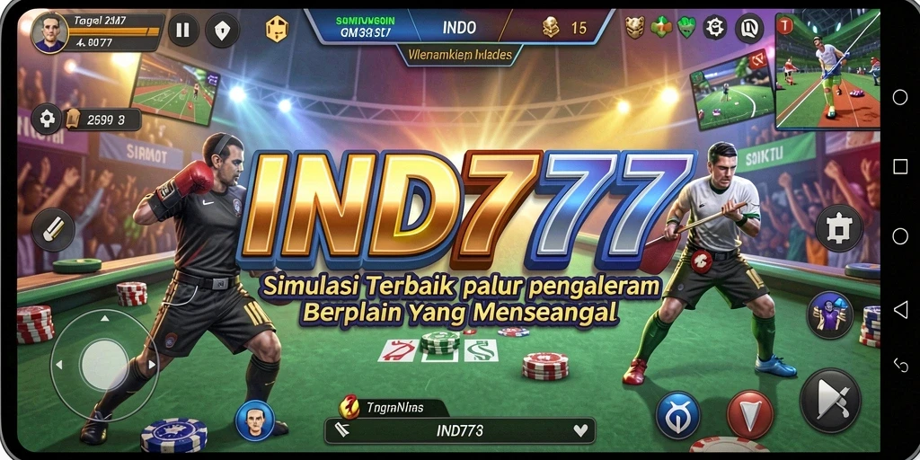 Screenshot menampilkan gameplay menarik dari IND777 dengan pemandangan yang indah.