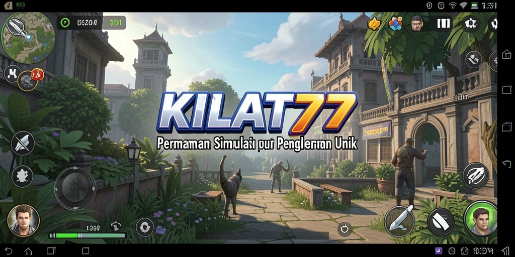 Tampilan gameplay KILAT77 dengan elemen simulasi yang menarik.