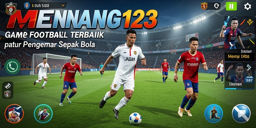 Tampilan menarik dari gameplay sepak bola MENANG123.
