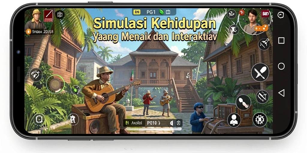 Screenshots PG11 menampilkan pengalaman simulasi yang mengesankan dan menarik.