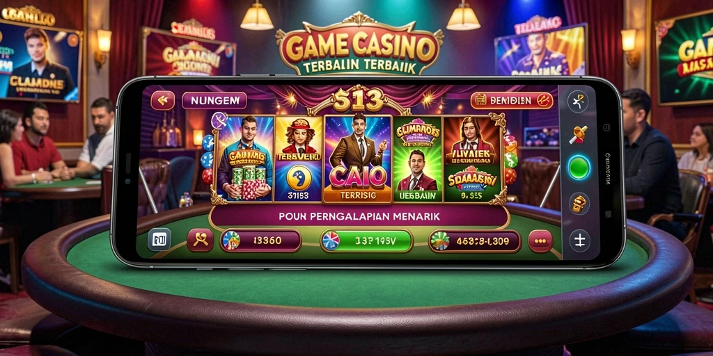 Screenshot gameplay S13 yang menampilkan dealer langsung dan interaksi pemain.