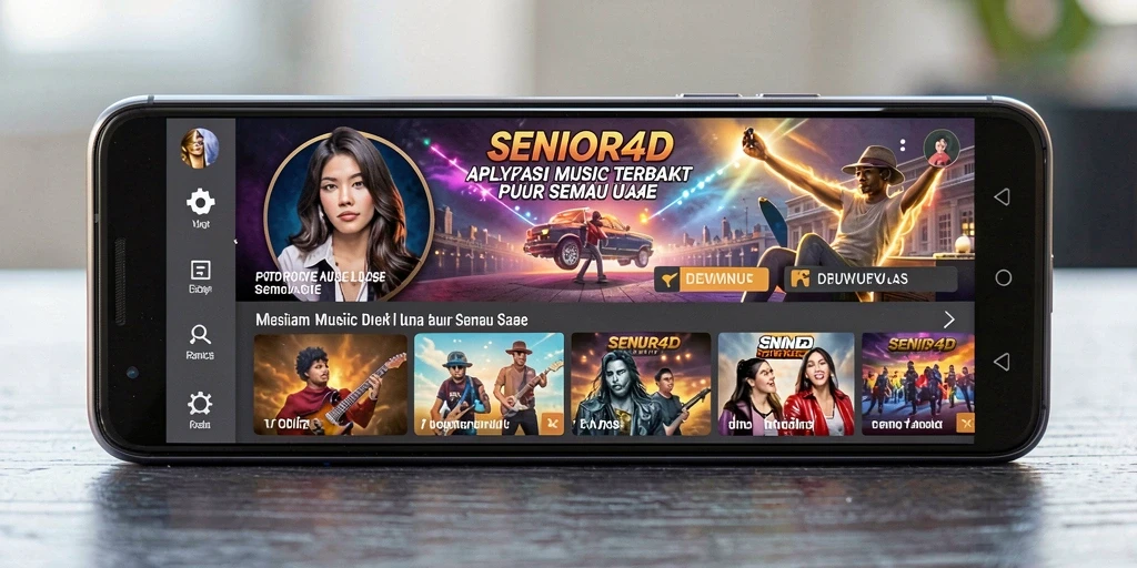 Tampilan gameplay SENIOR4D yang menarik dan interaktif.