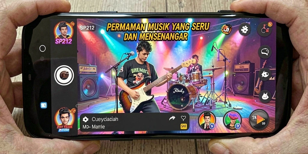 Tampilan screenshot gameplay SP212 yang menarik dan interaktif.