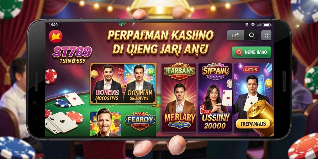 Tampilan menarik dari gameplay Kasino ST789 yang seru.
