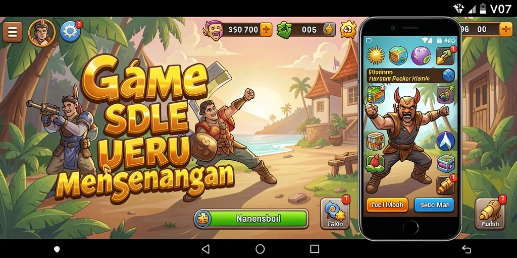 Tampilan menakjubkan dari gameplay V07 yang menarik.
