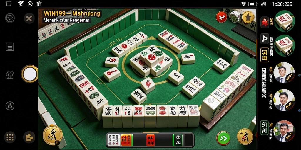 Gameplay menarik dari WIN199 yang menyajikan Mahjong klasik.